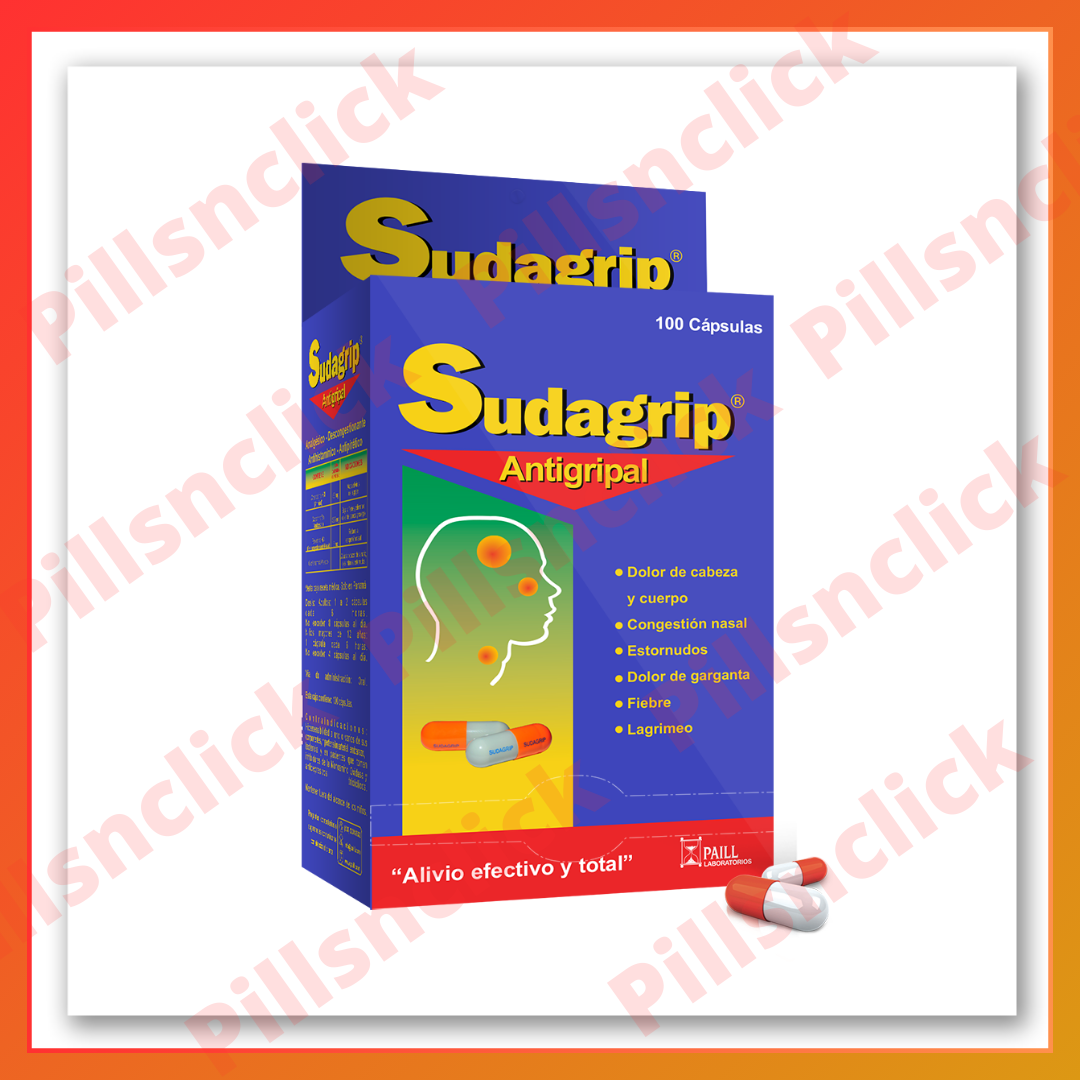 SUDAGRIP - 100 Cápsulas