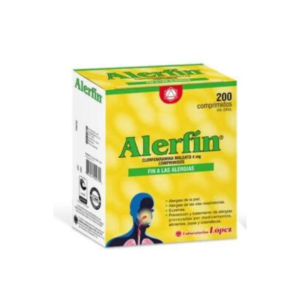 Alerfin 200 Comprimidos Fin a las Alergias