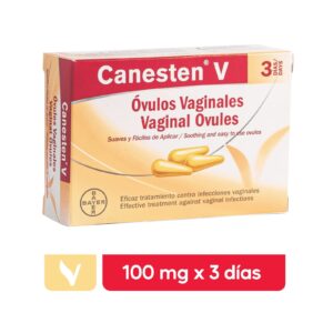 Canesten V 200mg x 3 Óvulos Vaginales