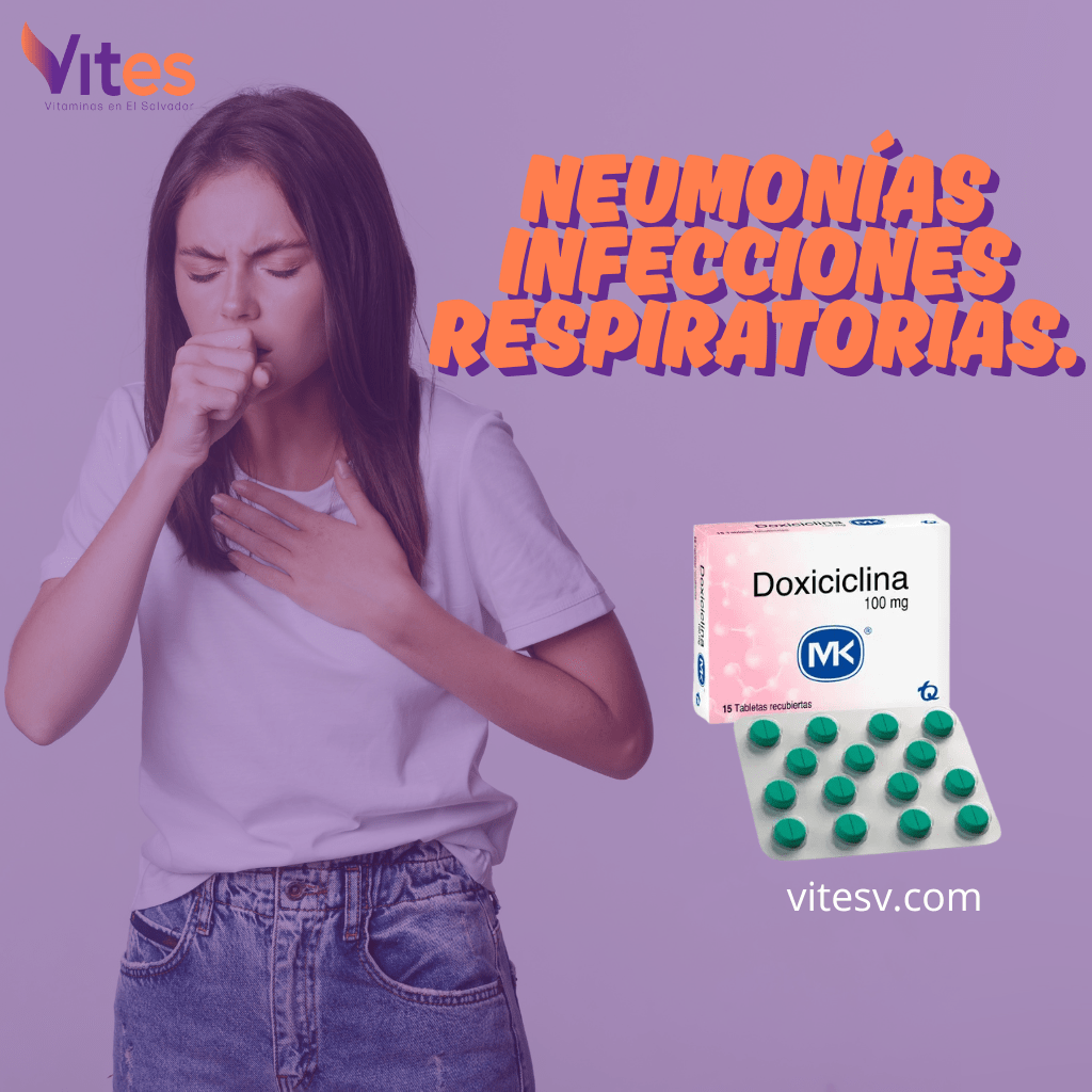 Doxiciclina Mk 100 mg – Caja x 15 tabletas  | Tratamiento eficaz para infecciones bacterianas