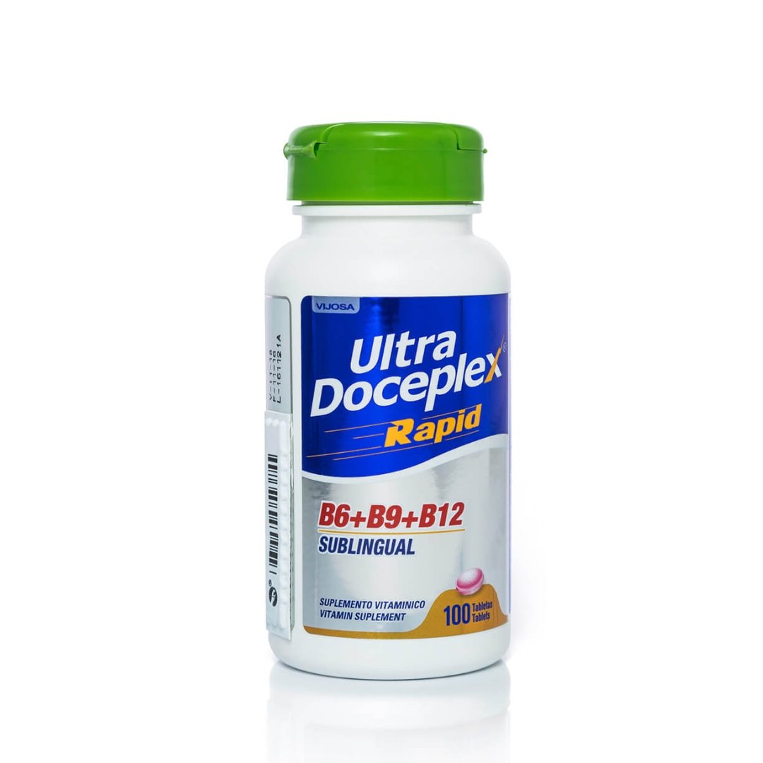 ULTRA-DOCEPLEX RAPID SUBLINGUAL 100 Tabletas - Imagen 2