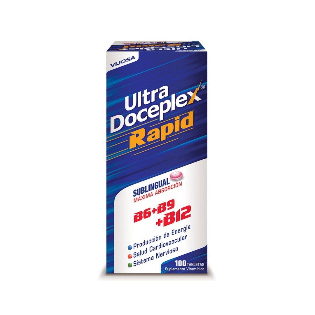 ULTRA-DOCEPLEX RAPID SUBLINGUAL 100 Tabletas