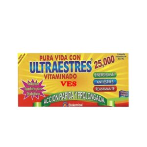Pura vida con ULTRAESTRES VITAMINADO 25,000 TRIPACK