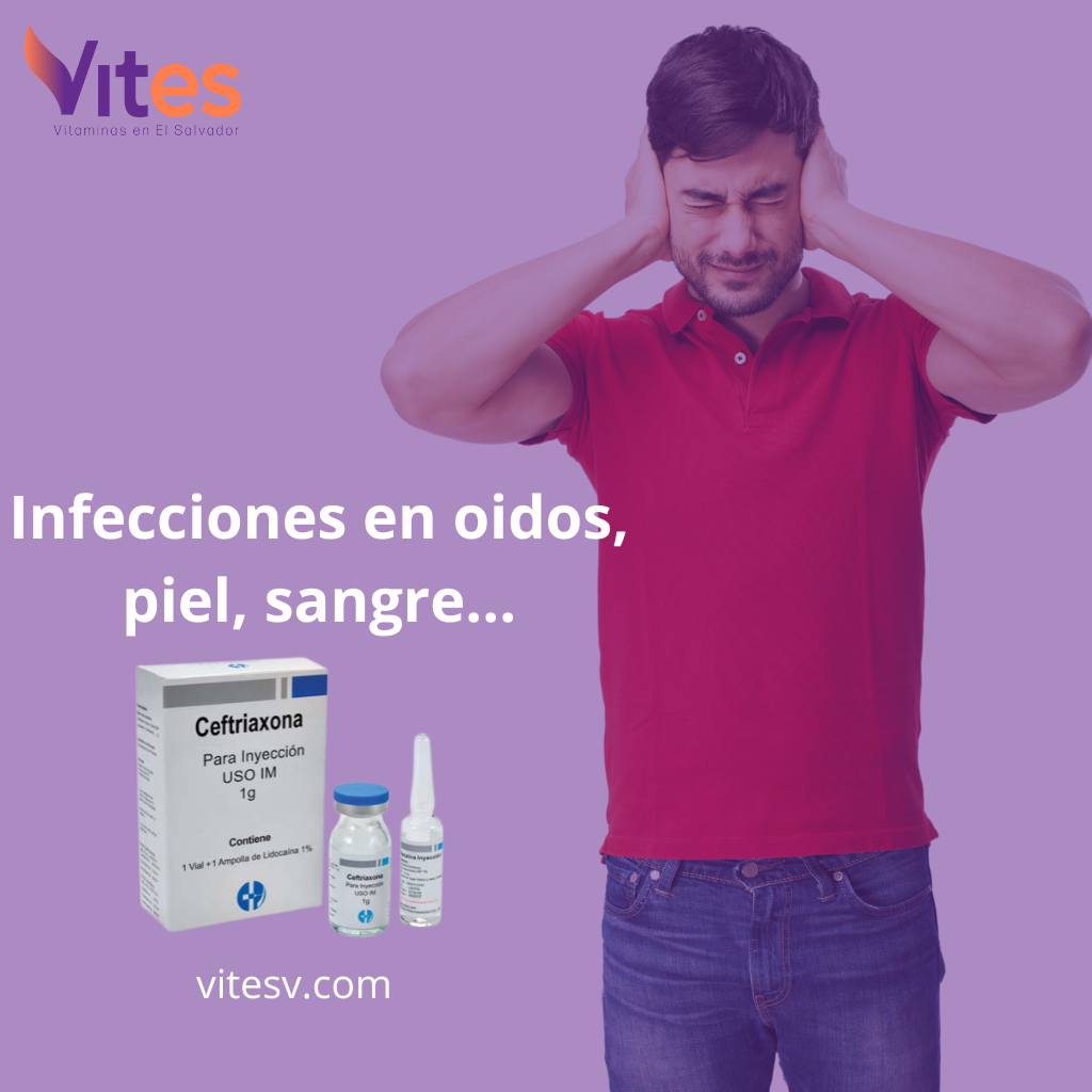 Ceftriaxona 1g (2pack): Tratamiento para Infecciones Bacterianas
