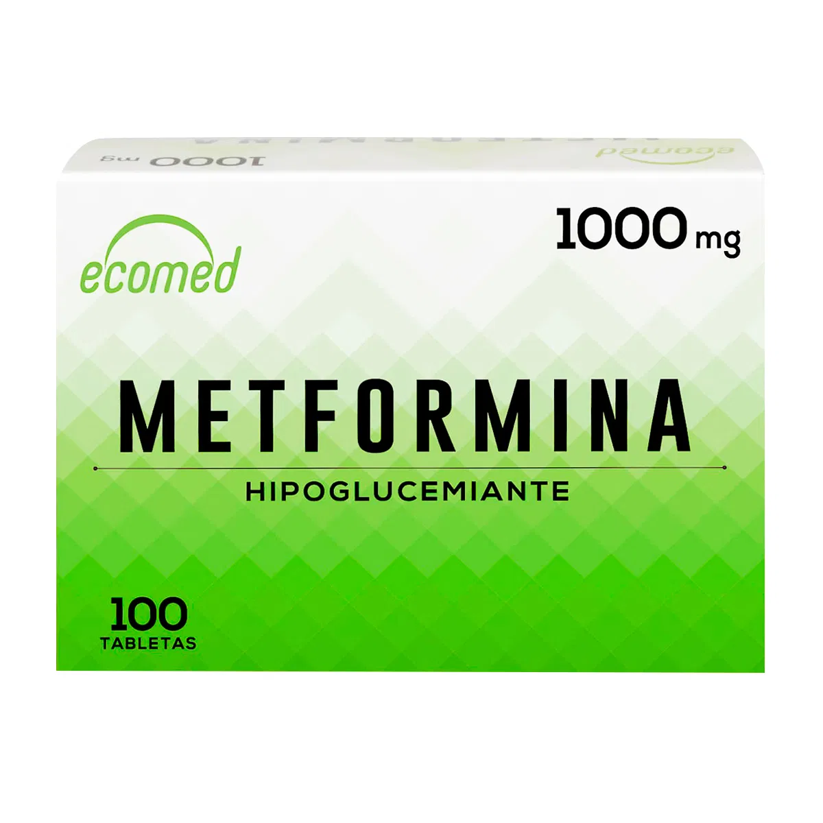 METFORMINA ECOMED 1000MG - CONTROL EFECTIVO DE DIABETES TIPO 2