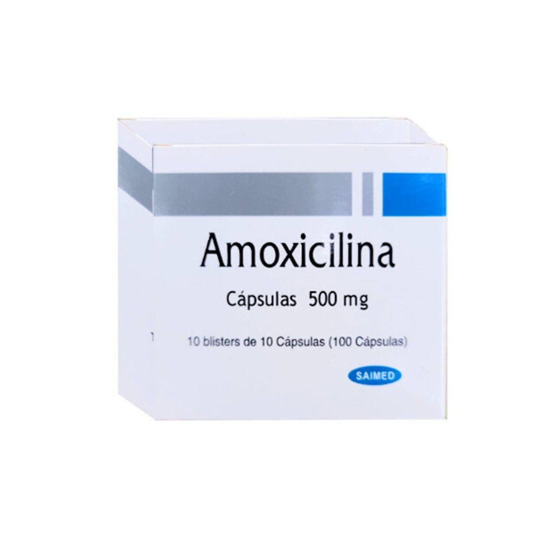 Amoxicillin 500mg Capsules - 100 Count for Infections