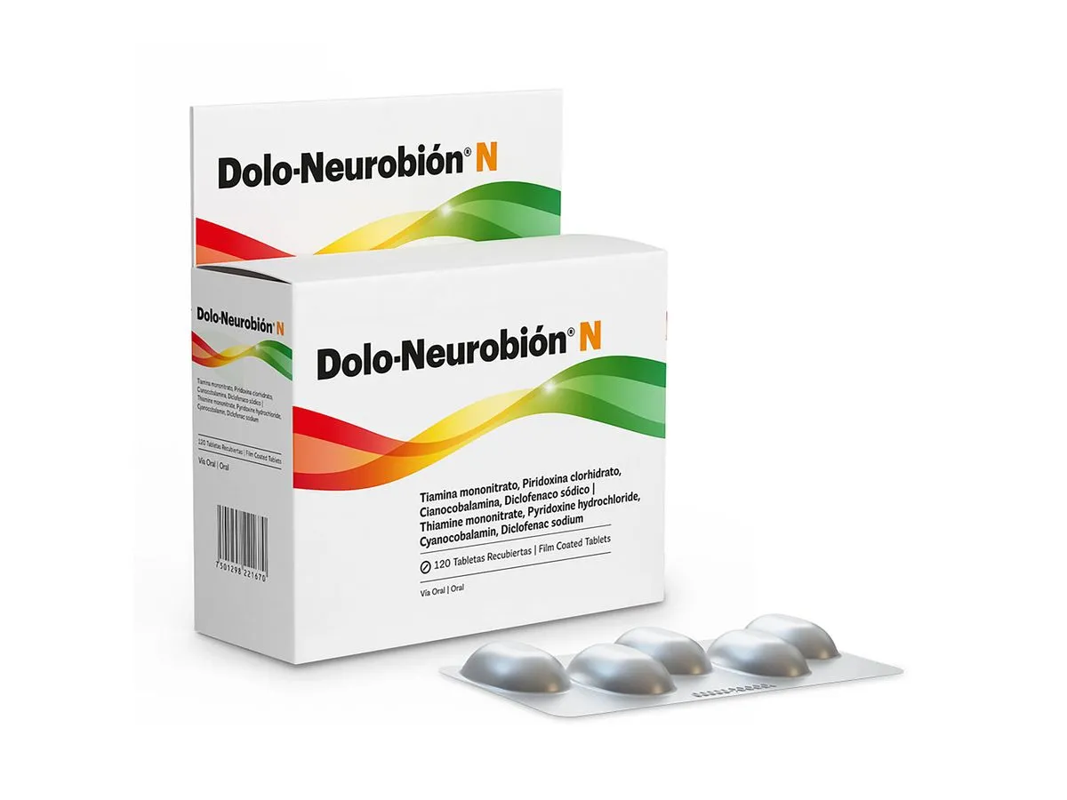 Dolo Neurobion Coated Tablets - Pain Relief Formula