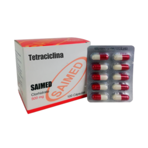 Tetracycline 500mg - 100 Capsules for Effective Bacterial Infections