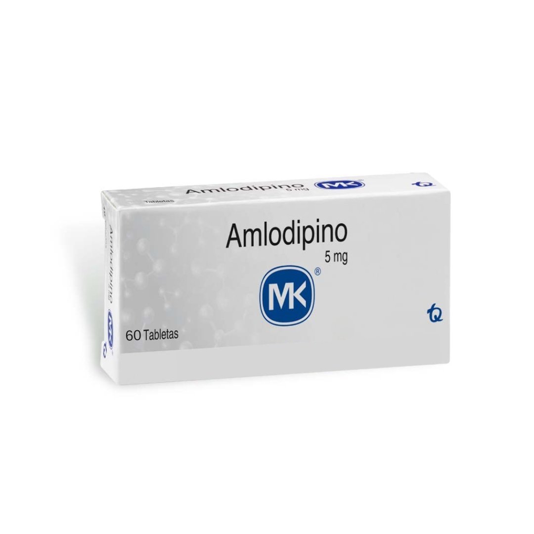 Amlodipino MK 5Mg - 60 Tablets