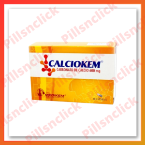Calciokem 600mg - 30 Capsules for Calcium Support