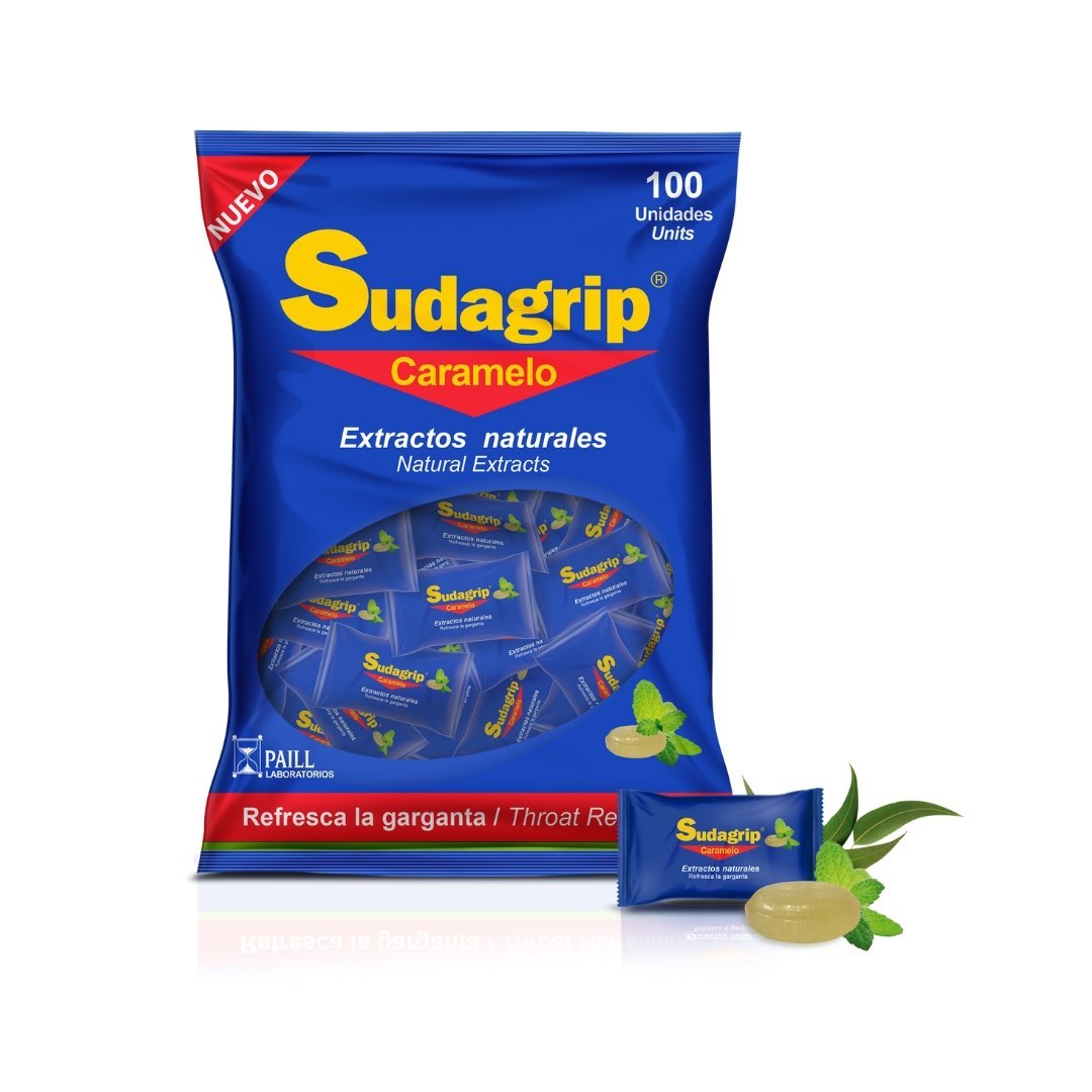 Sudagrip 100 Caramelos for Cough Relief