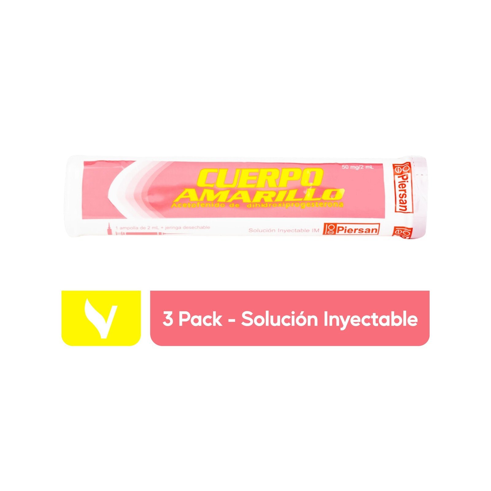 Cuerpo Amarillo Tripack: Injectable Solution - 3 Ampoules