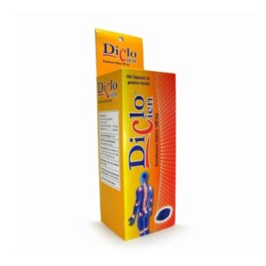 Diclo Cien Soft Gelatin Capsules - 100 Count