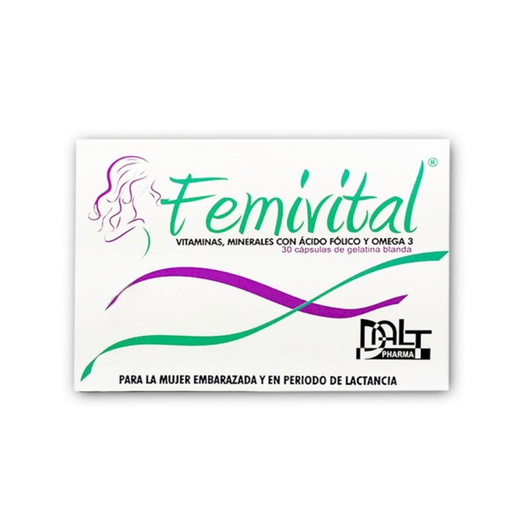 FEMIVITAL Advanced Softgel Capsules | 30 Capsules