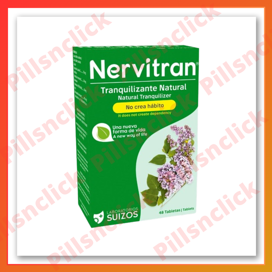 Nervitran - 48 Tablets for Relaxation and Calm