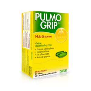 Pulmogrip Capsules – 24 Pack for Cold and Cough Relief