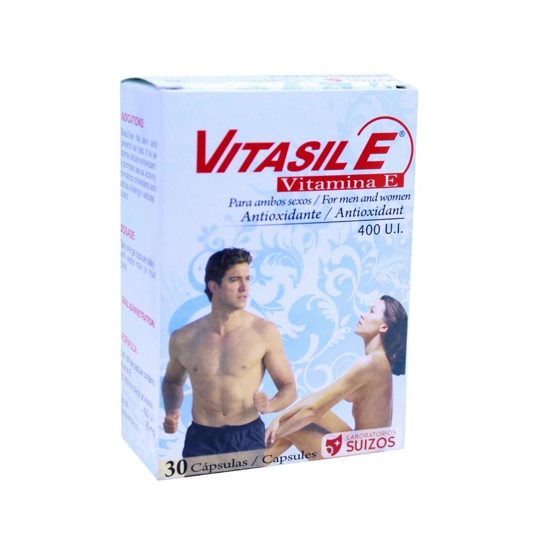 VITASIL E 30 Capsules - Vitamin E 400 UI