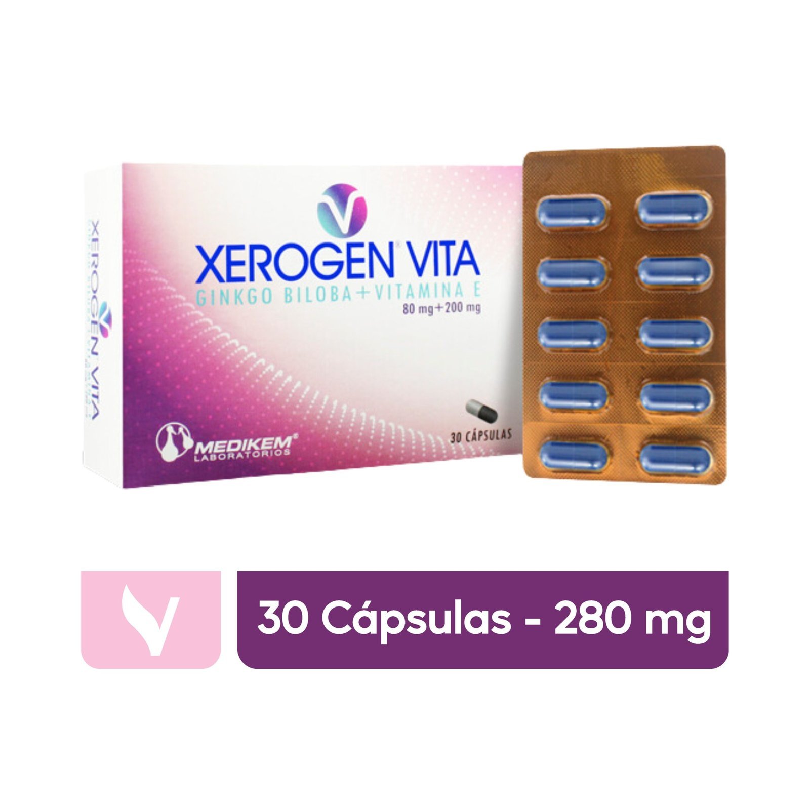 XEROGEN VITA - 30 Capsules for Metabolic Support